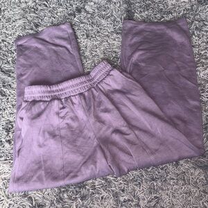 Danskin Kids Casual Wide Leg Bottoms in Purple
